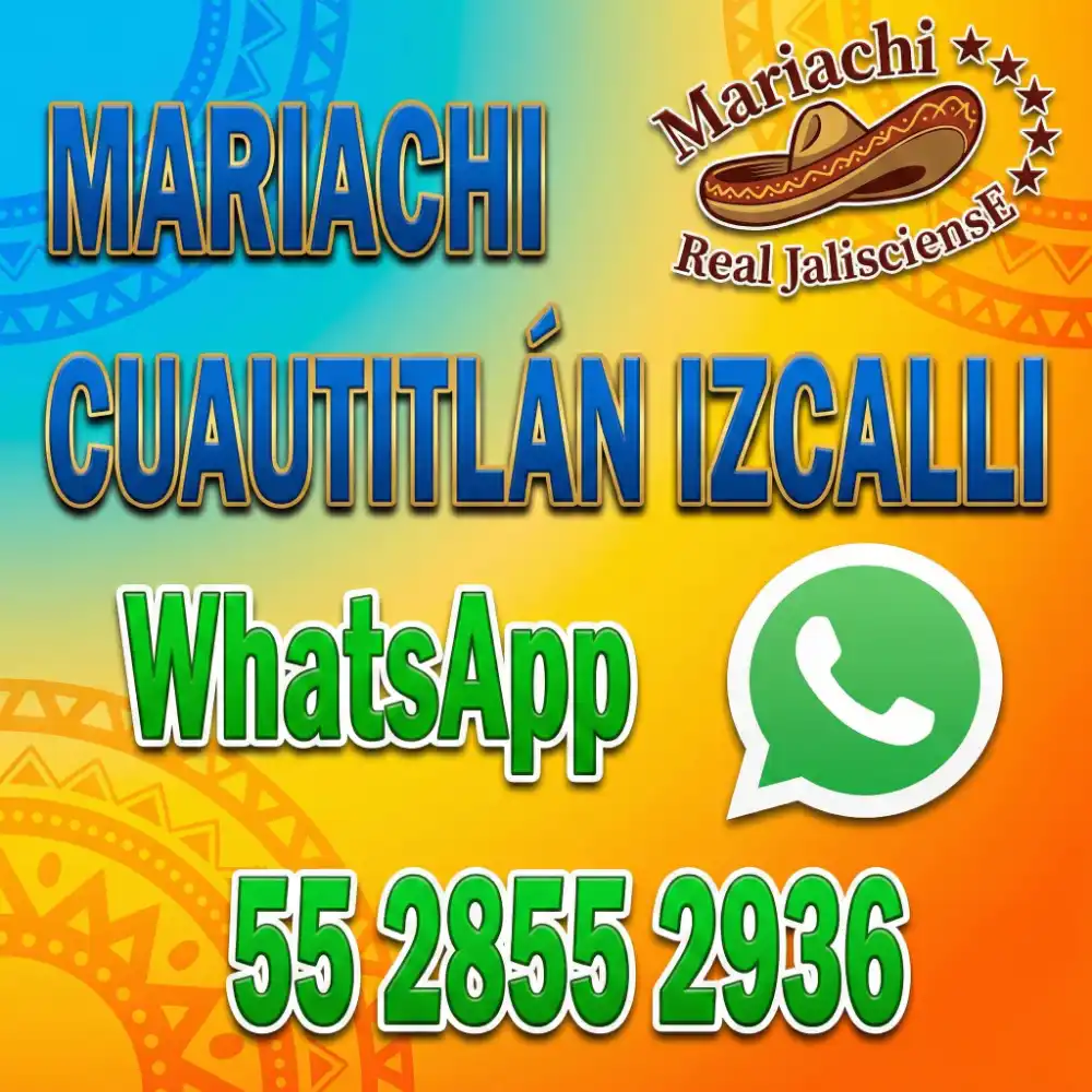 Costo de mariachi en Izcalli por WhatsApp